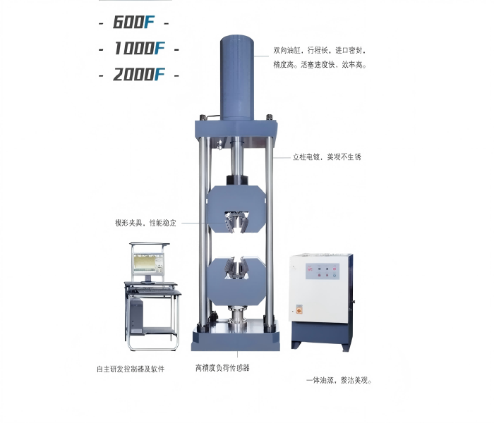 WAW-600F/1000F/2000F  微机控制电液伺服万能试验机